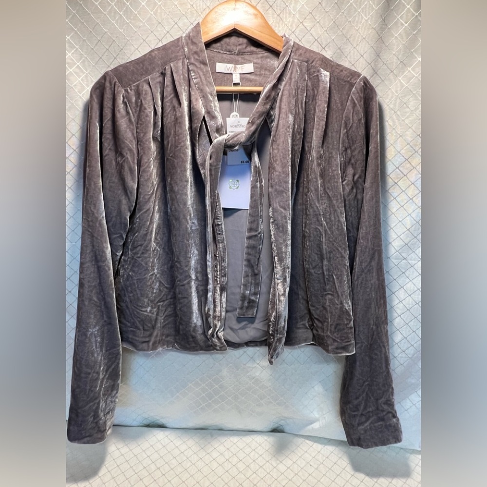WAYF (Where Are You From) Women's Medium Cover Up Pewter color Nordstrom NWT